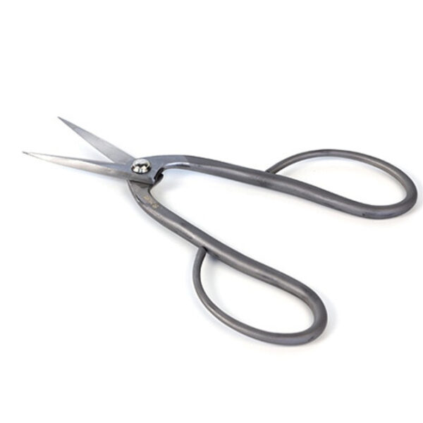 Trim with precision using Master Grade Stainless Steel Ashinaga Shears. Ideal for bonsai and gardening enthusiasts seeking durable, high-quality pruning tools.